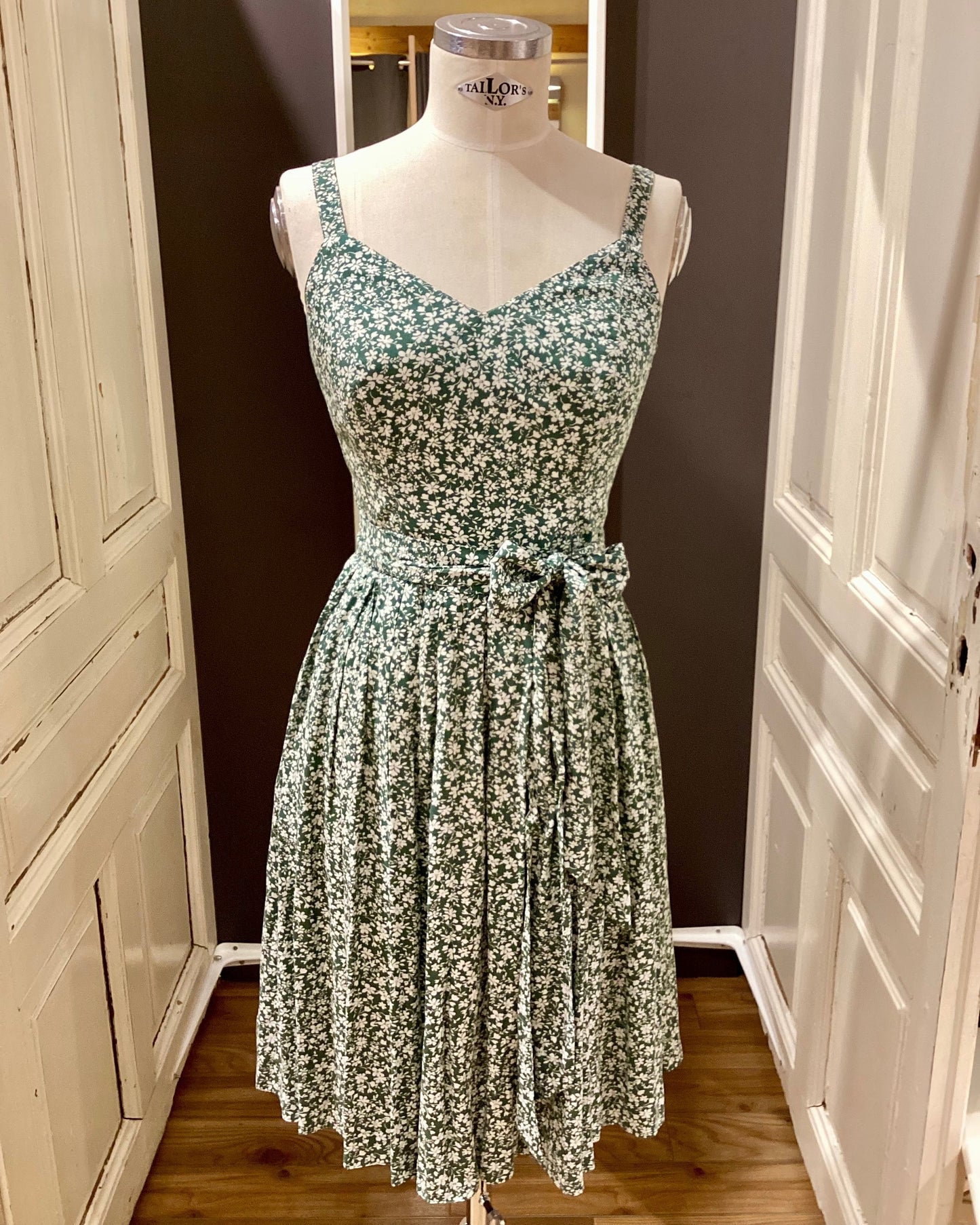 Damen Kleid Grün