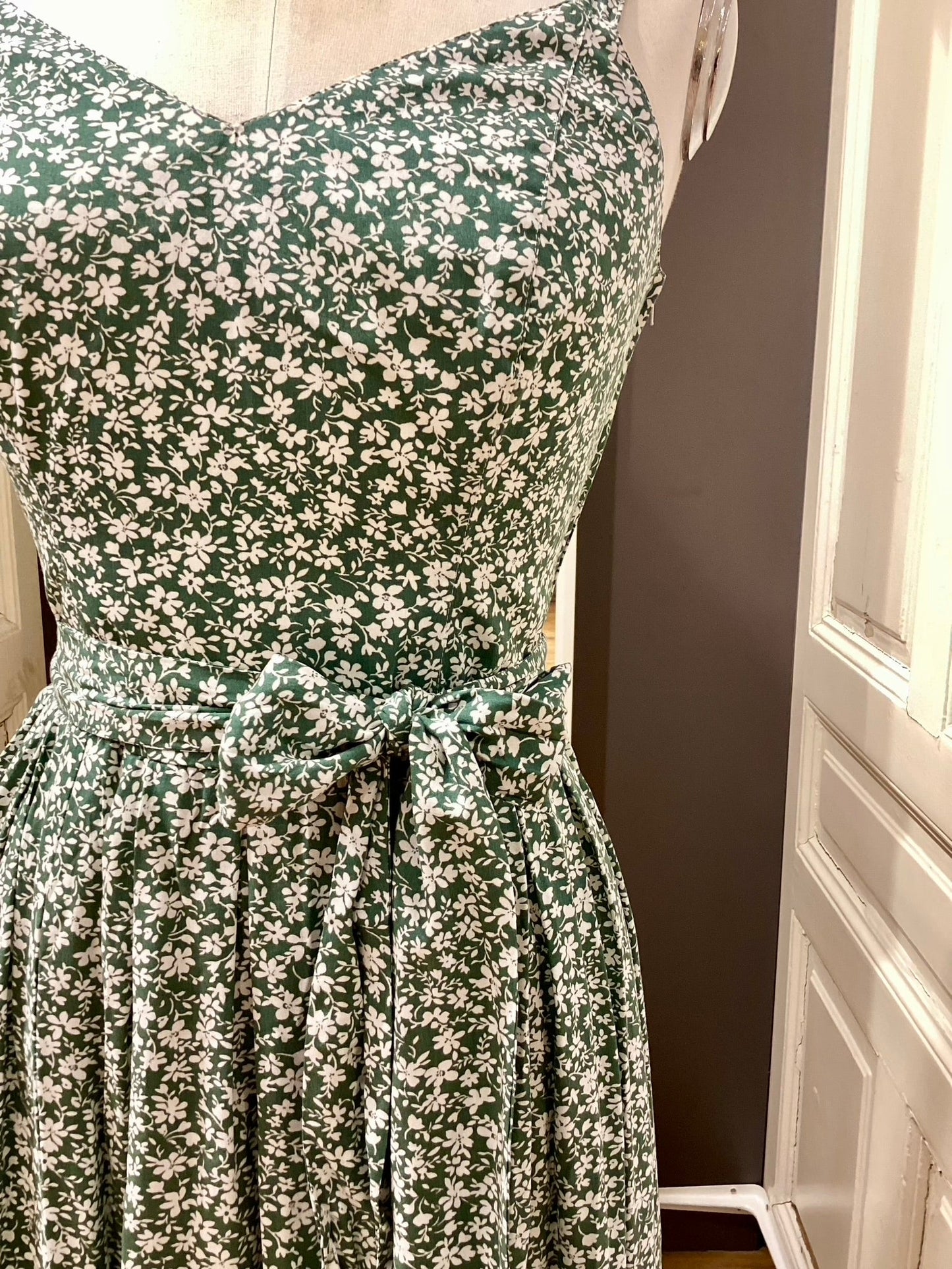 Damen Kleid Grün