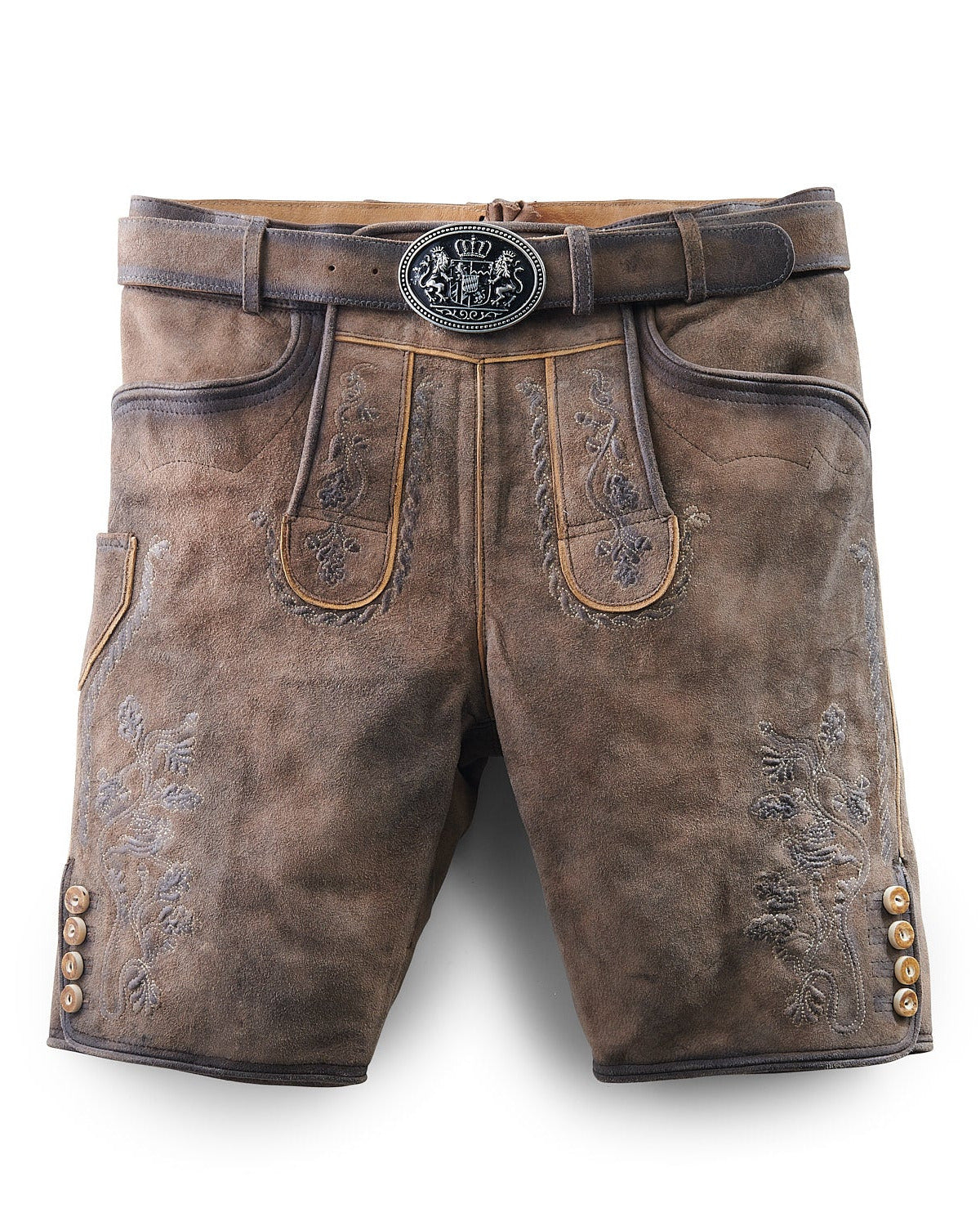 Herren Lederhose Horn