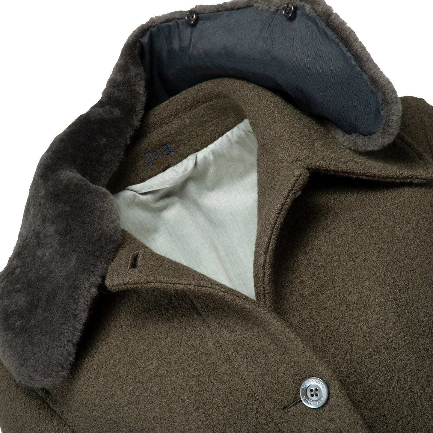 josef & anna Shearling Coat Chantal