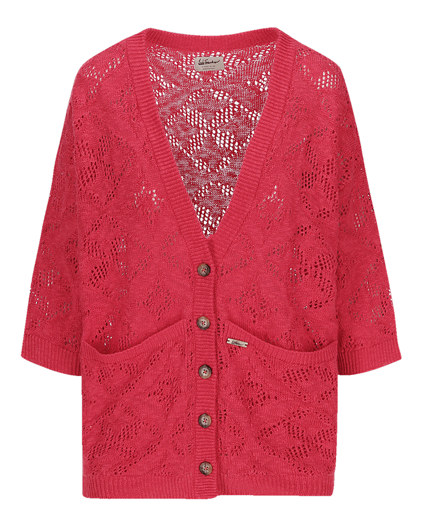 Luis Trenker Damen Strickjacke Lujuna Fuchsia