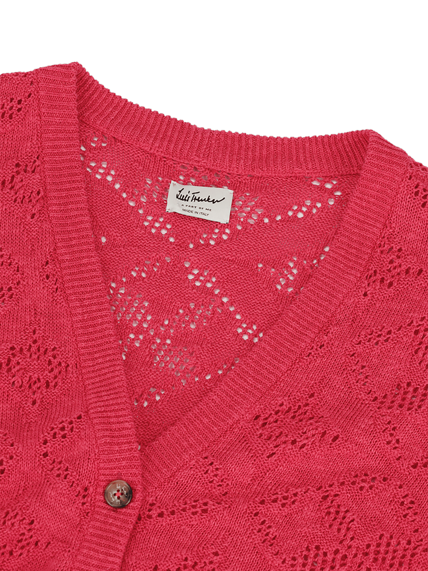 Luis Trenker Damen Strickjacke Lujuna Fuchsia
