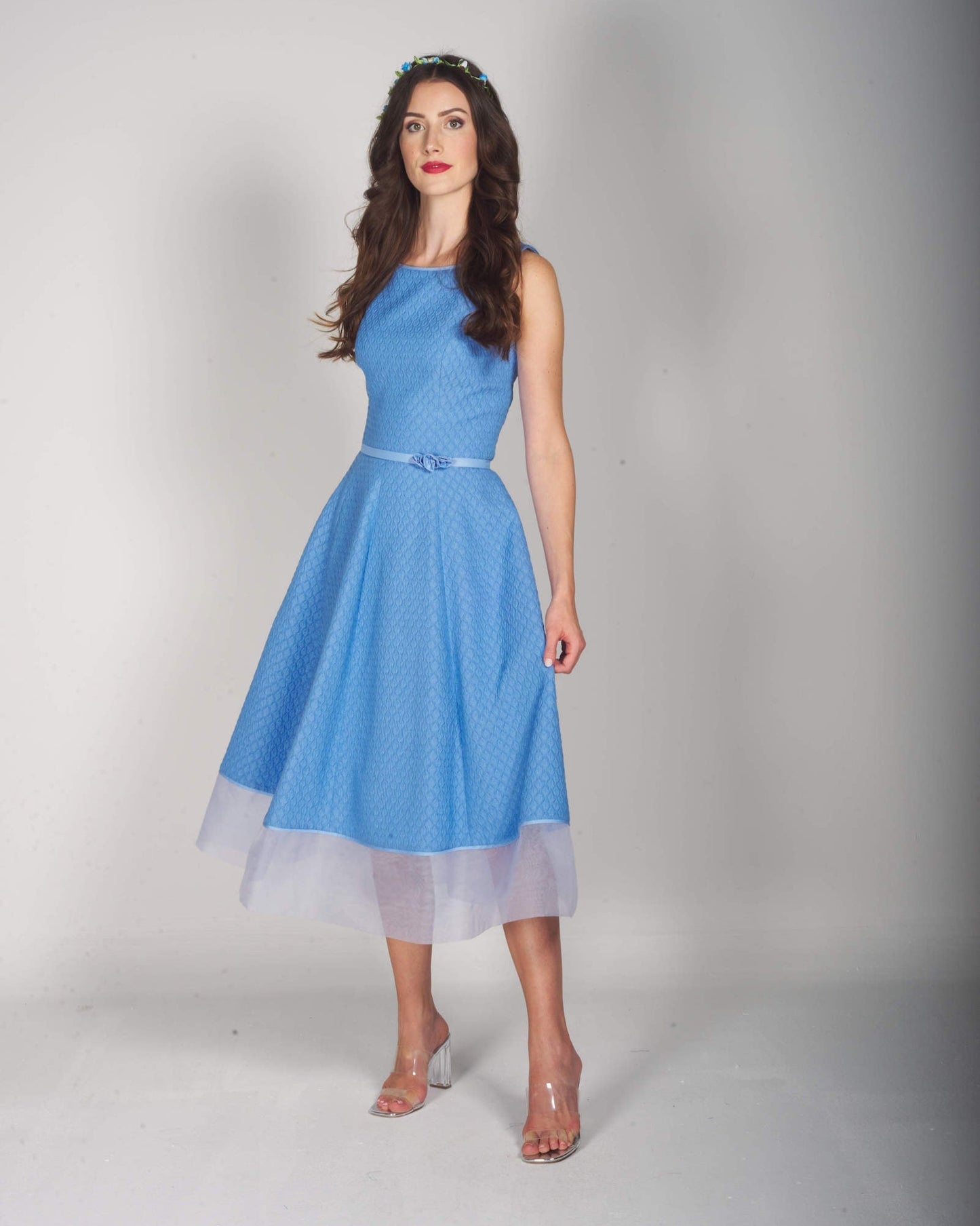 Mothwurf Kleid Hortensie