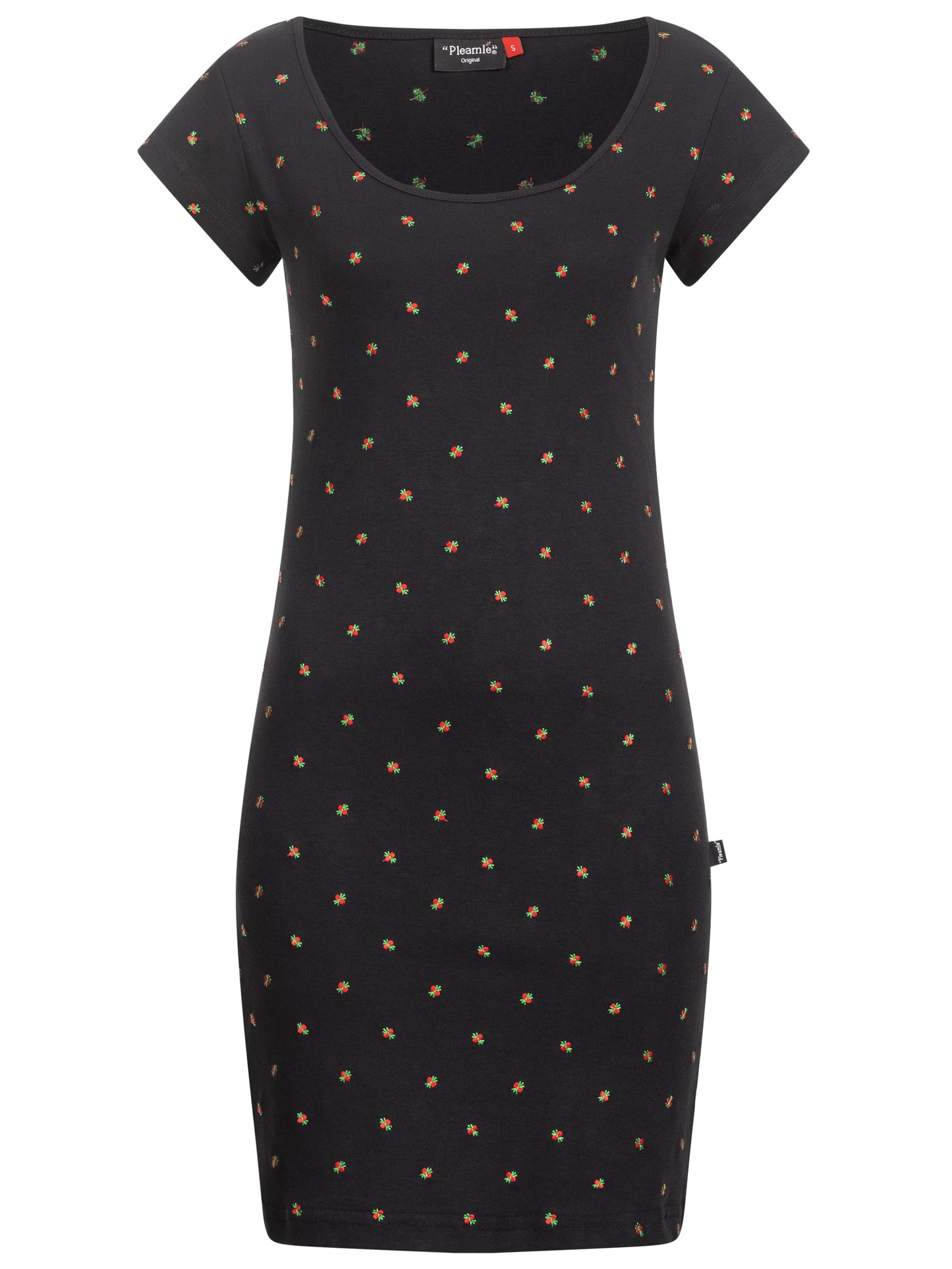 Pleamle Damen Kleid Schwarz