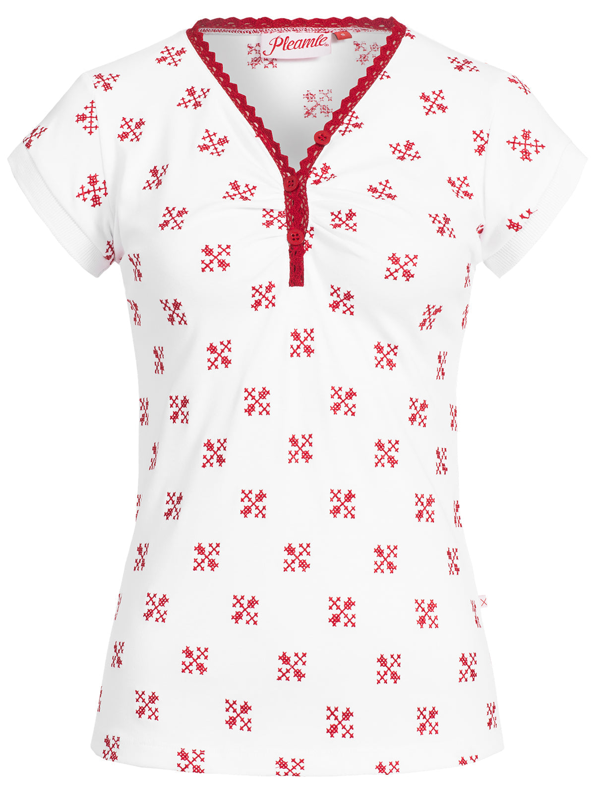 Pleamle Damen Shirt mit Spitze