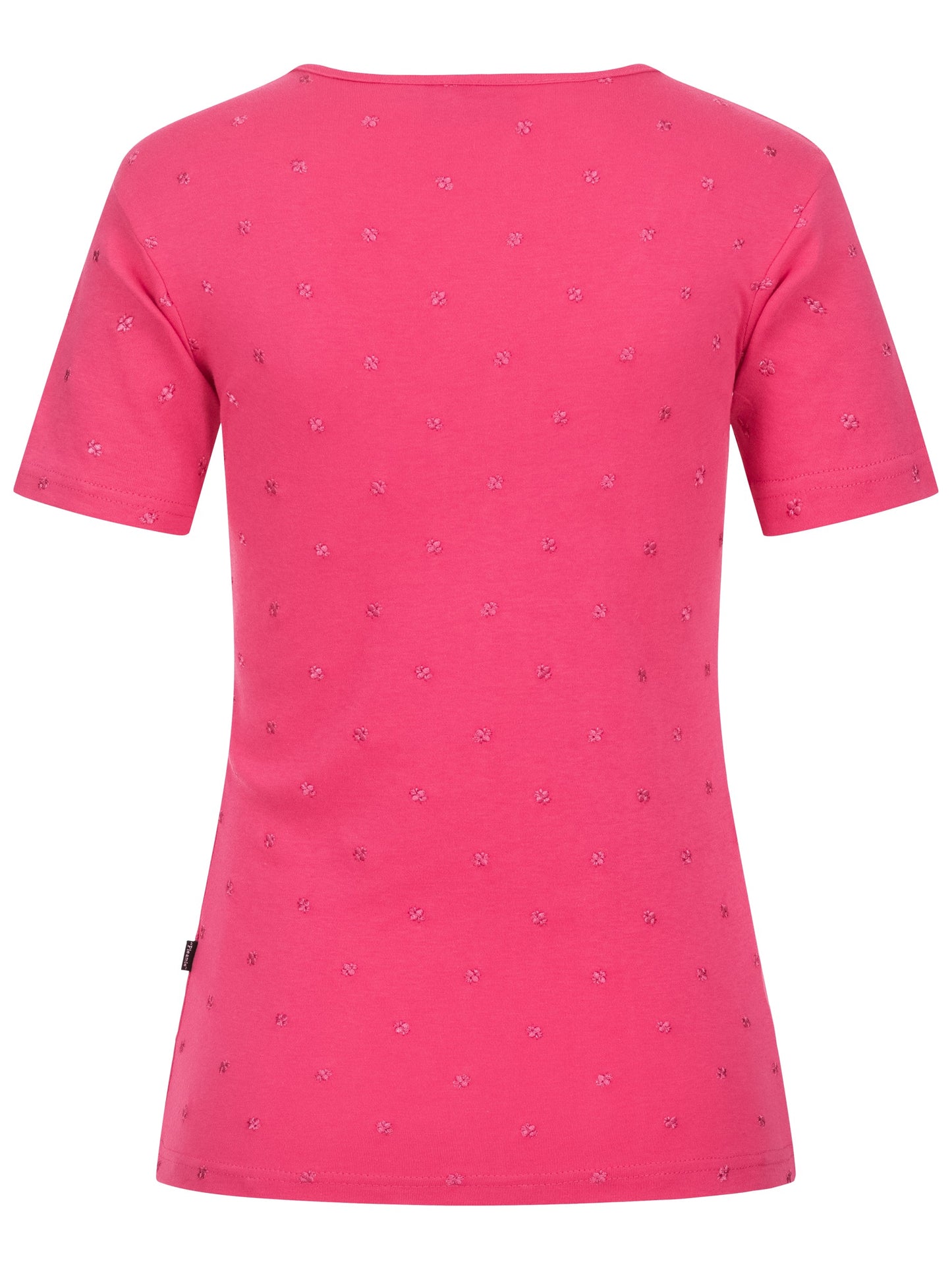 Pleamle Damen Shirt Herzausschnitt magenta