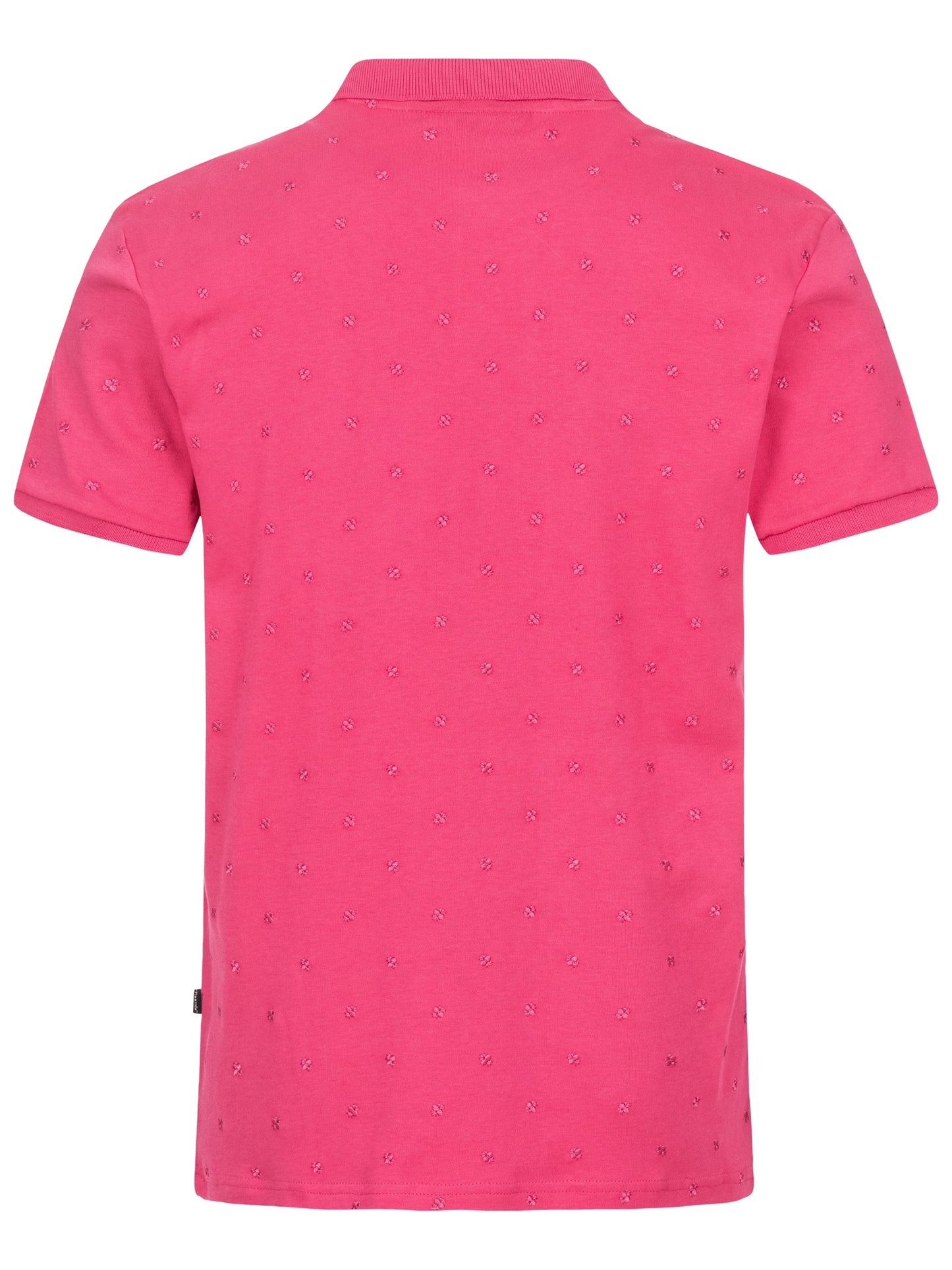 Herren Polo Magenta