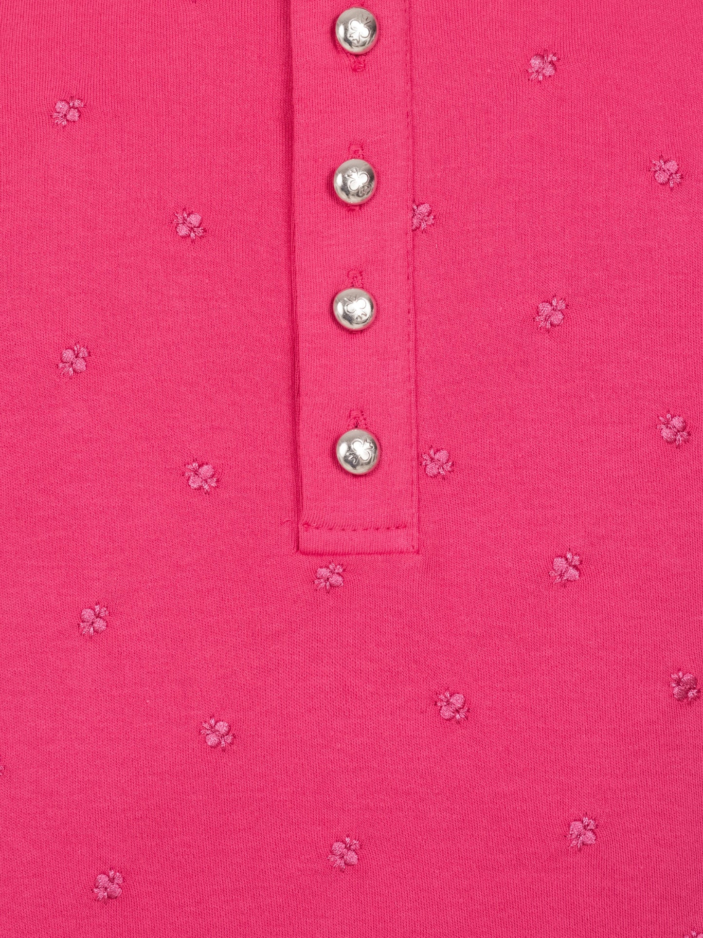 Herren Polo Magenta