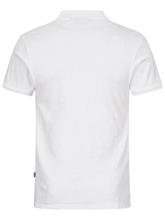 Herren Polo Weiß/Weiß