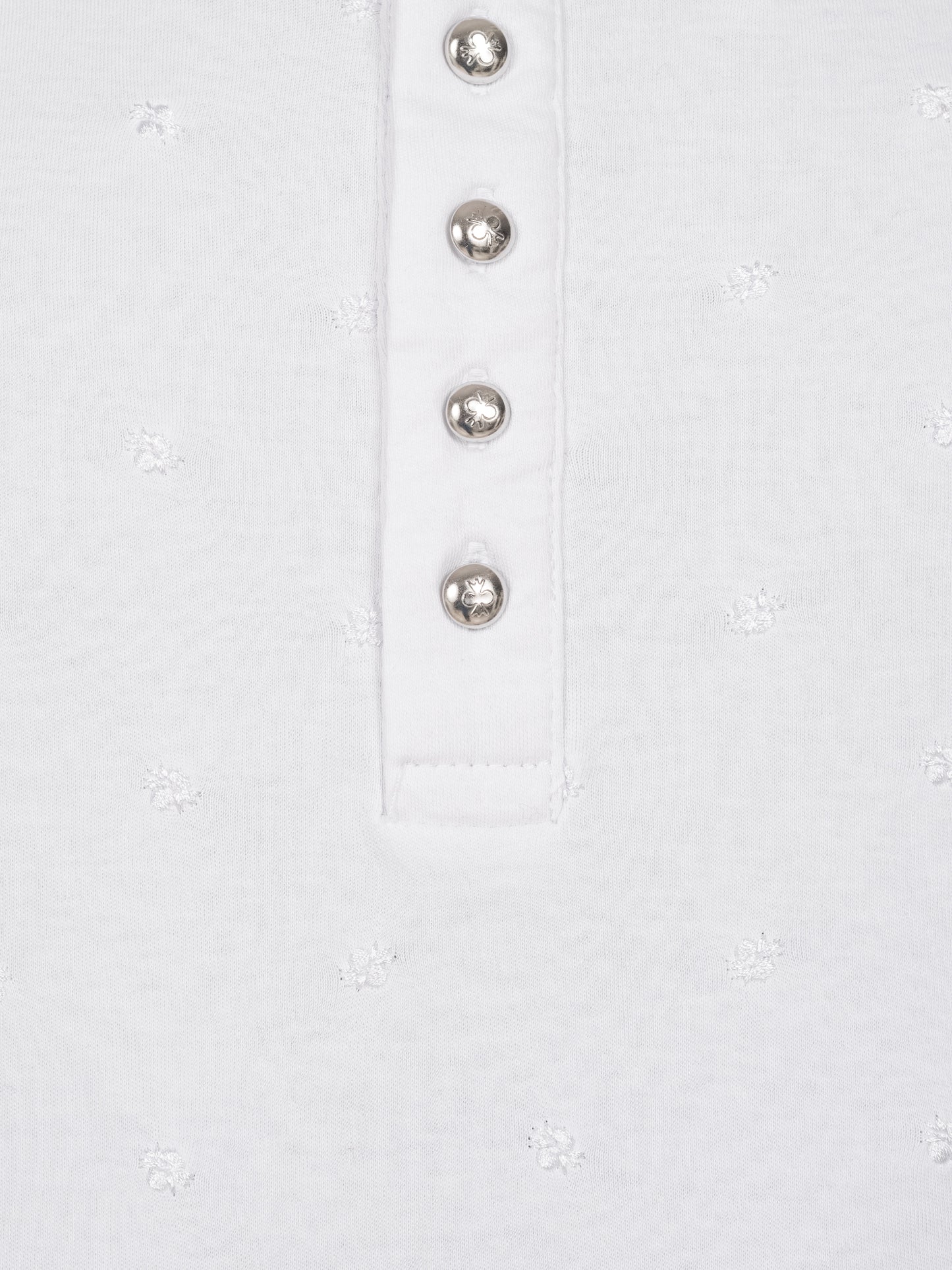 Herren Polo Weiß/Weiß
