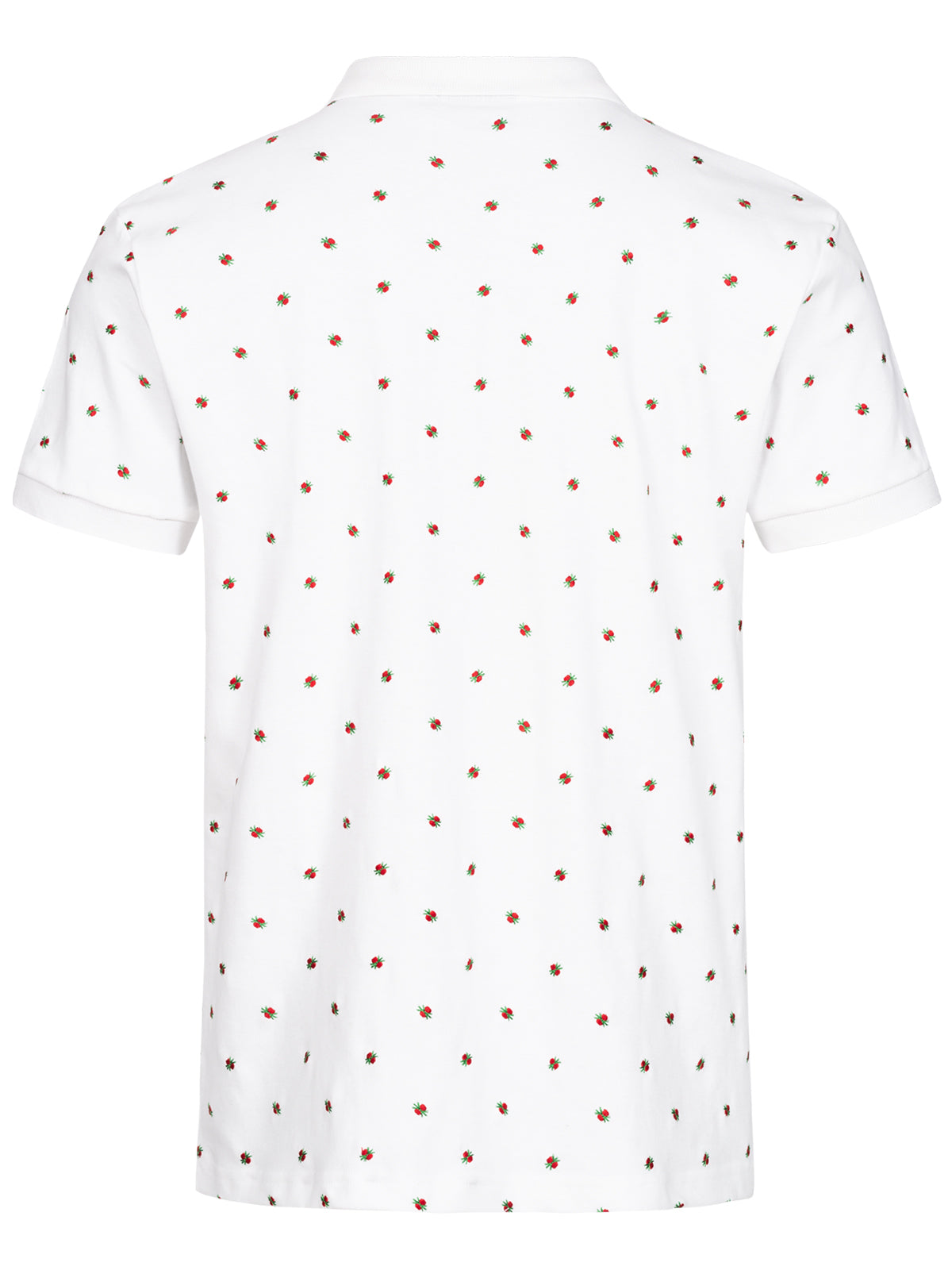 Herren Polo Pique Weiß
