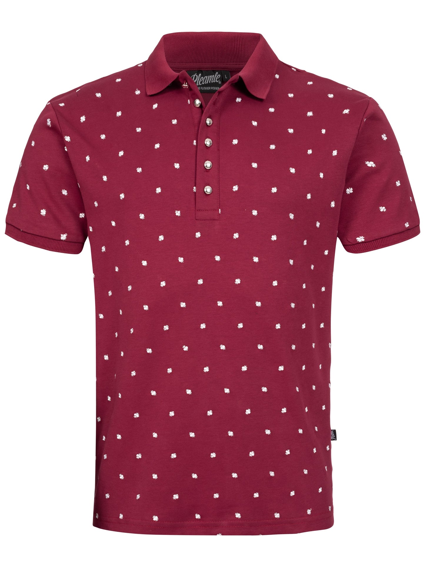Herren Polo Weinrot