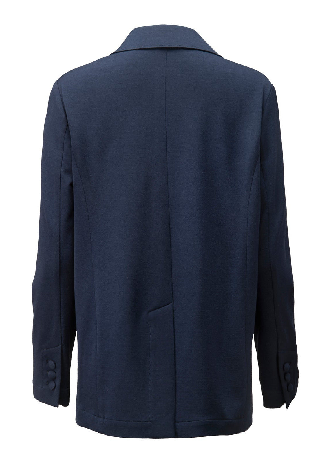 Damen Travel Luxe Boyfriend Blazer Blau