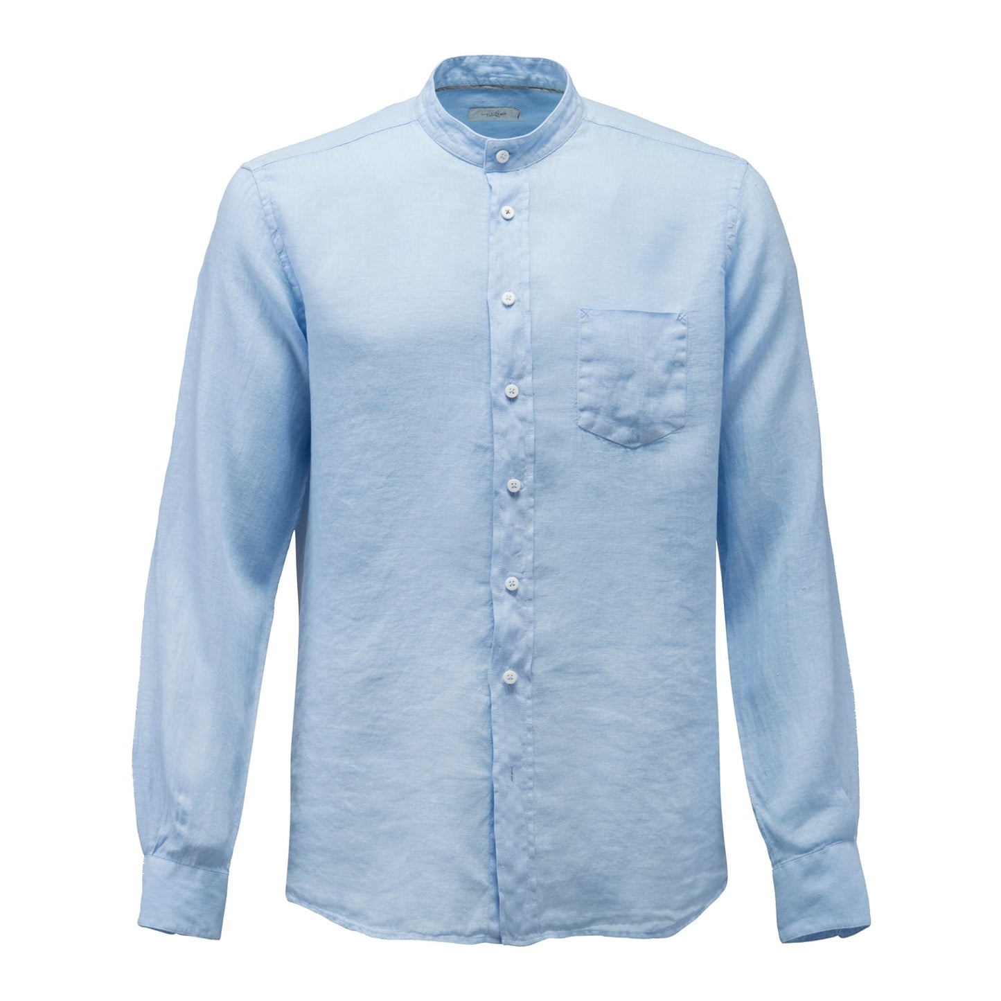 Herren Linen Collar Shirt