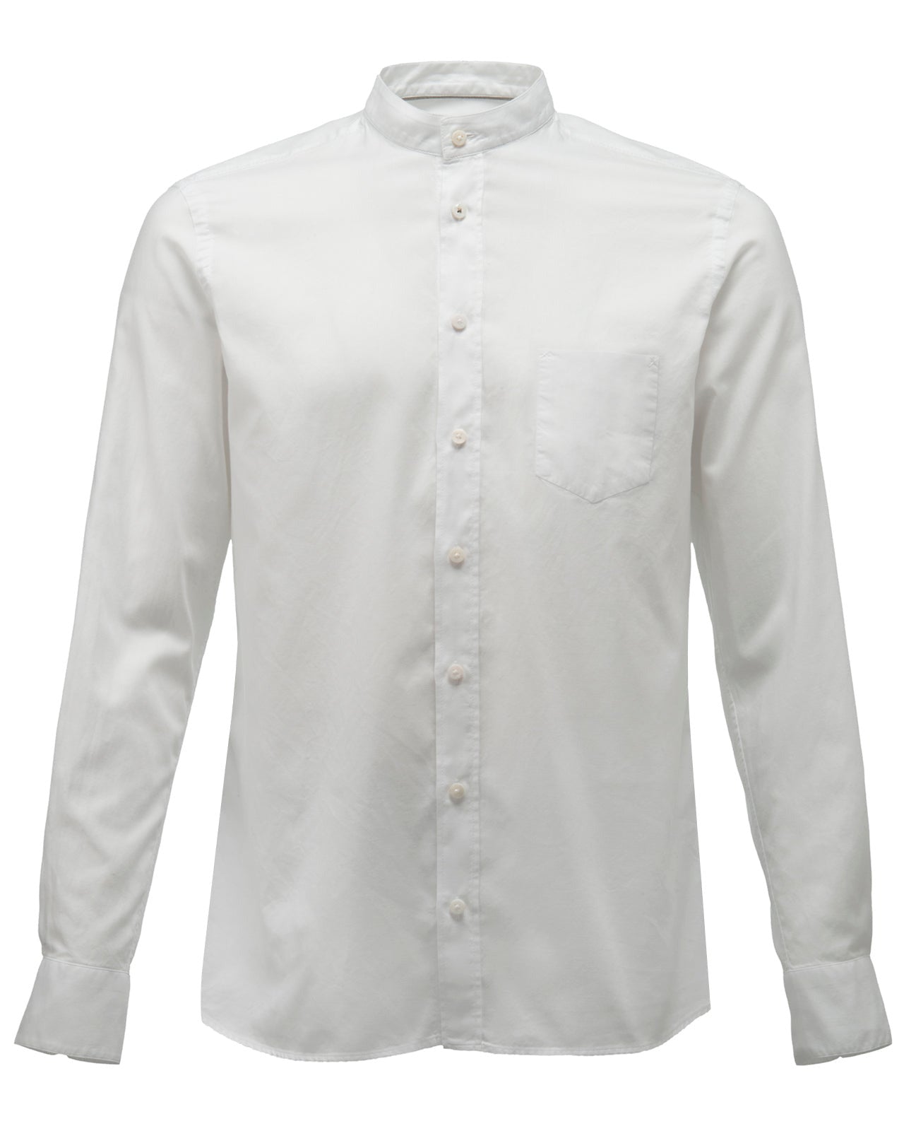 Herren Vintage Popeline Collar Shirt