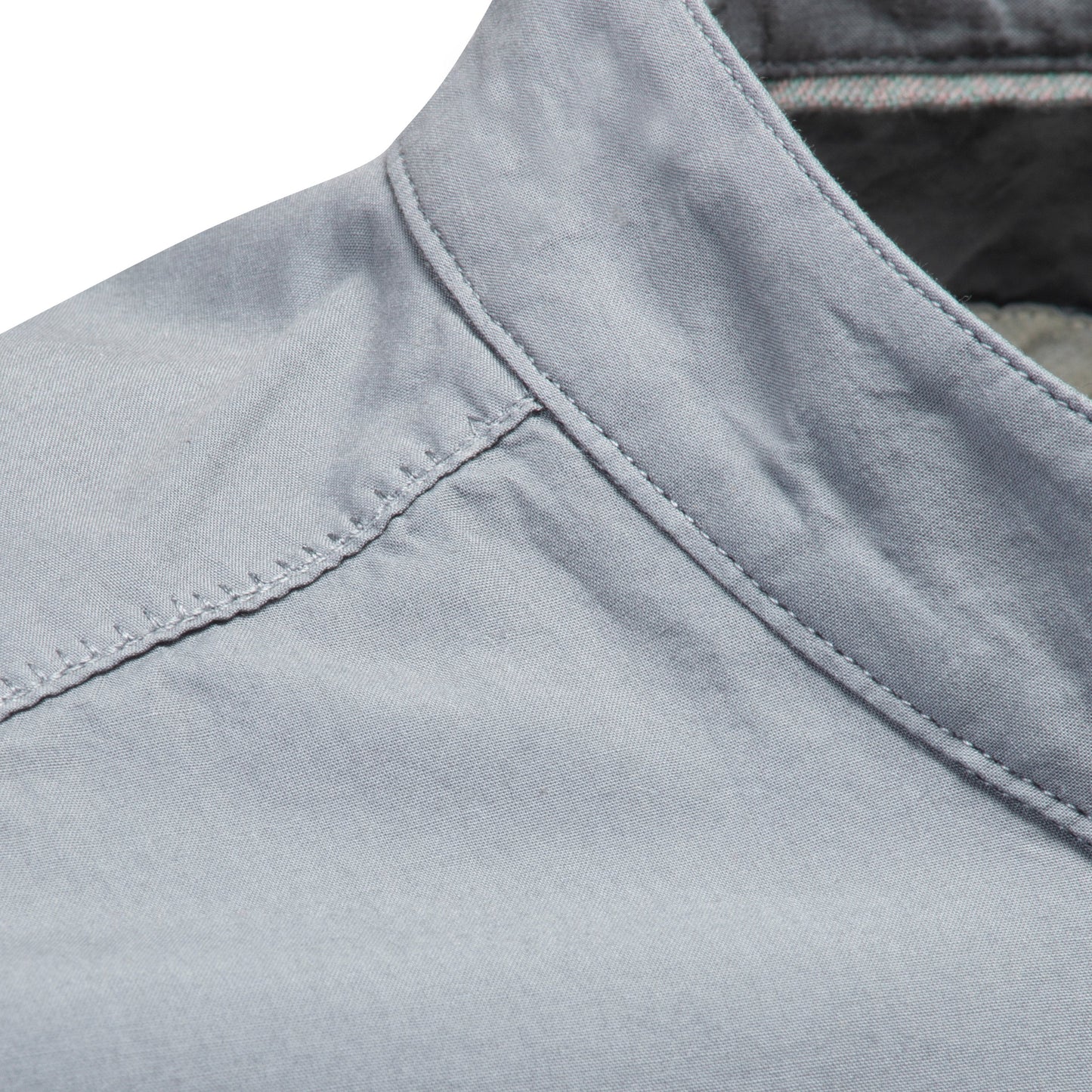 Herren Vintage Popeline Collar Shirt