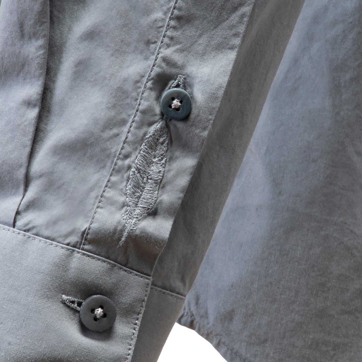 Herren Vintage Popeline Collar Shirt