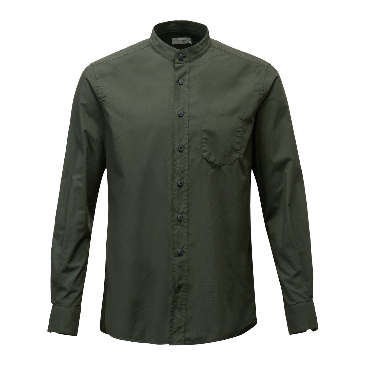 Herren Vintage Popeline Collar Shirt