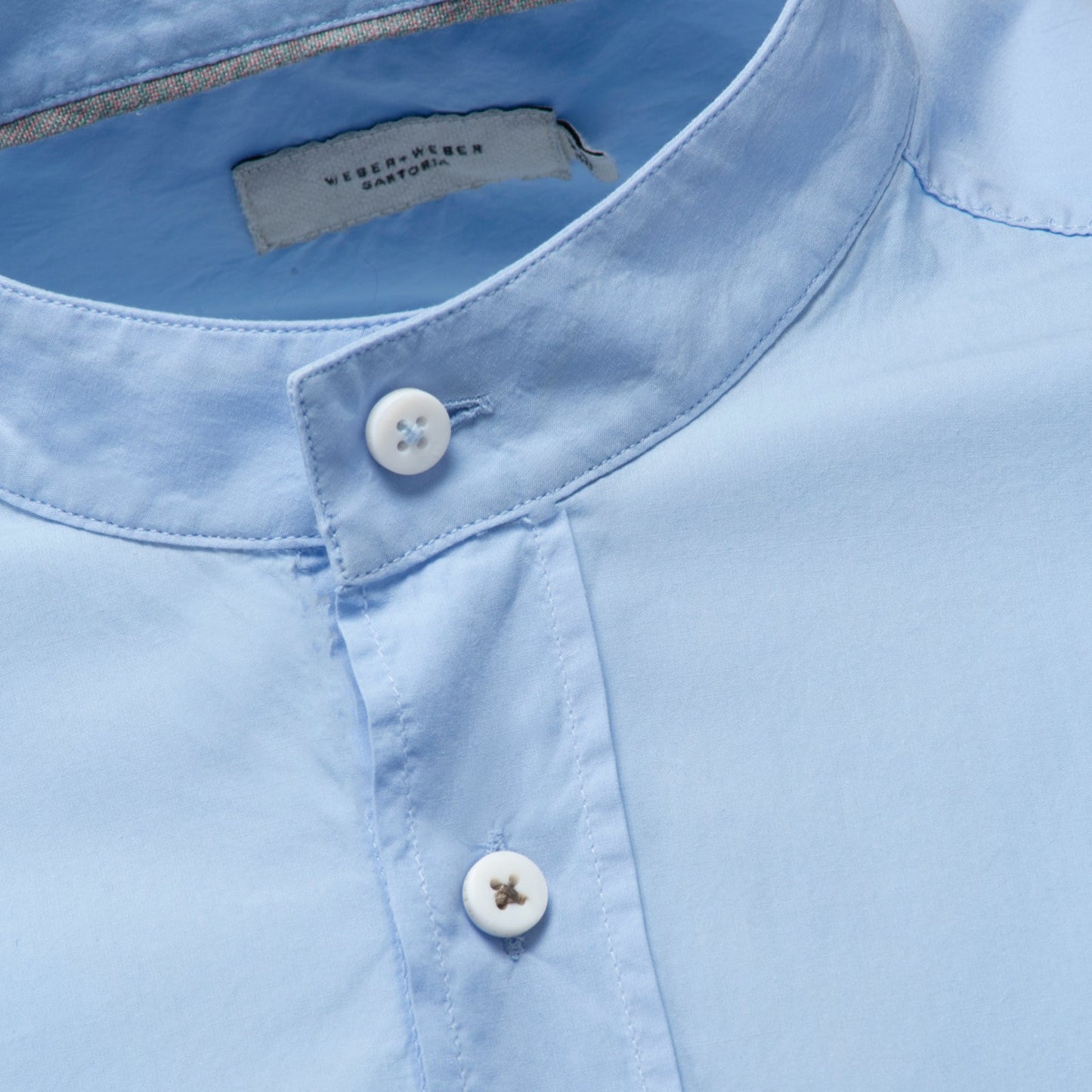 Herren Vintage Popeline Collar Shirt