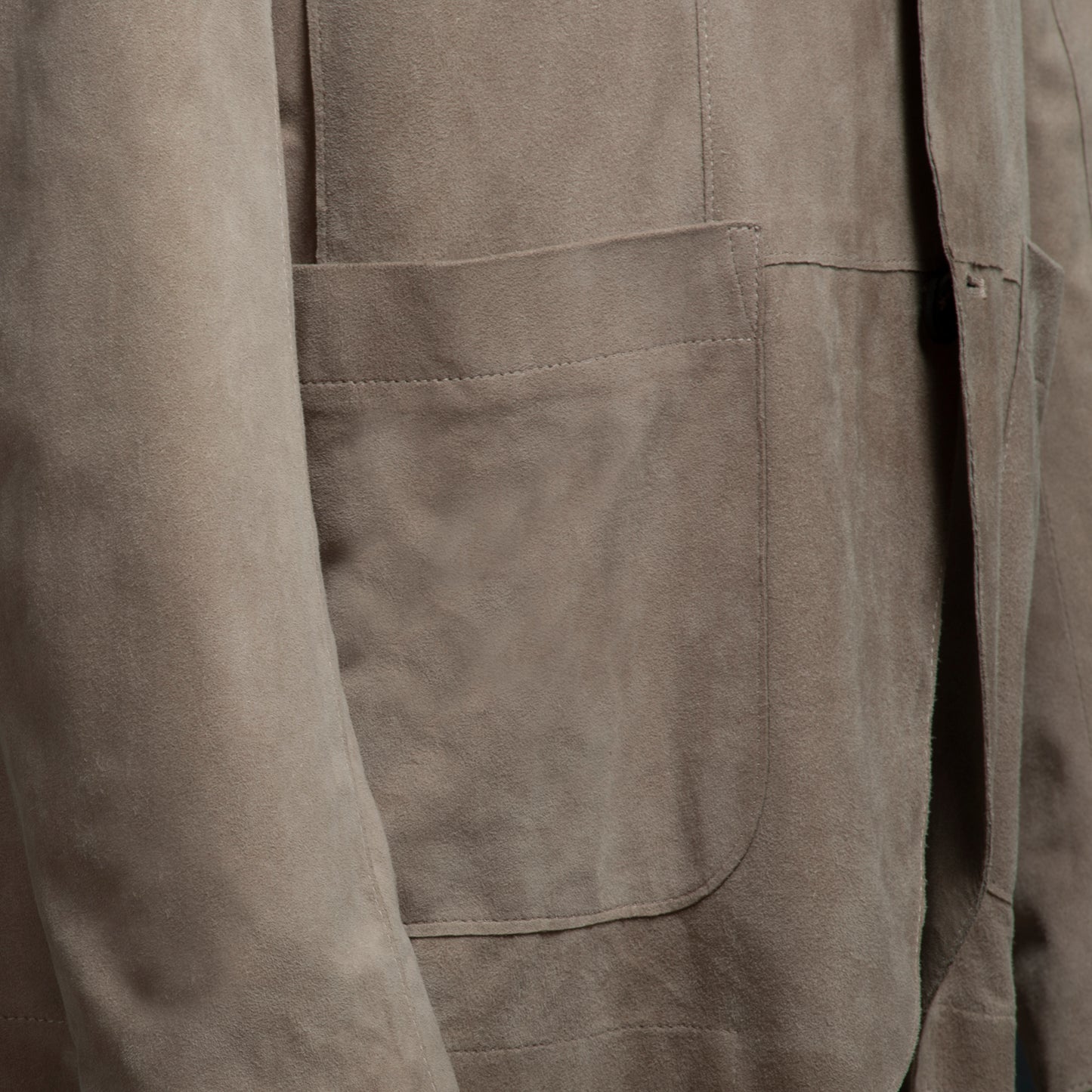 Herren Vintage Suede Blazer