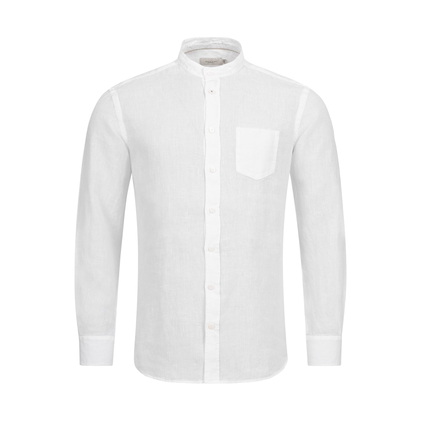 Herren Linen Collar Shirt