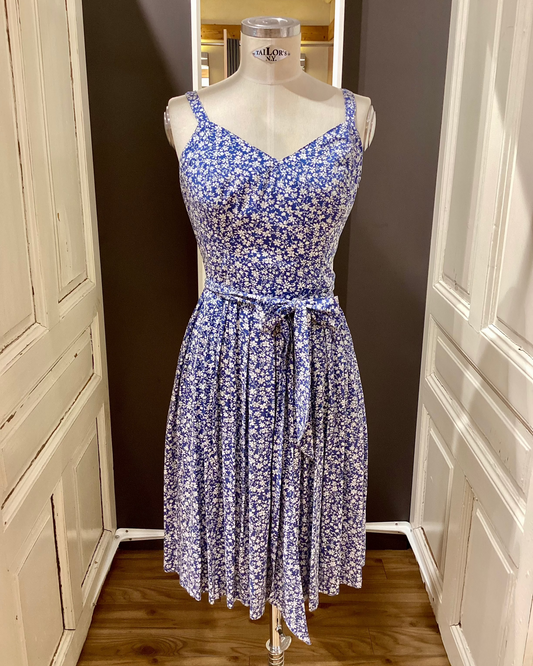 Damen Kleid Blau