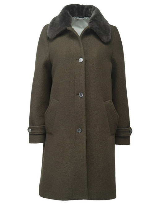 josef & anna Shearling Coat Chantal