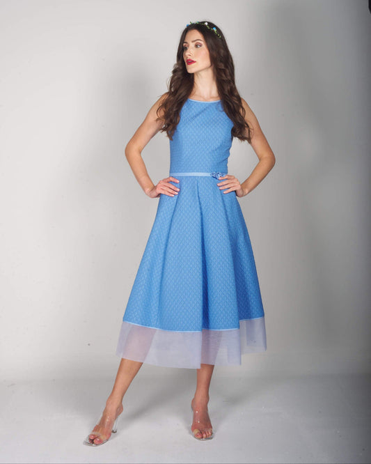 Mothwurf Kleid Hortensie