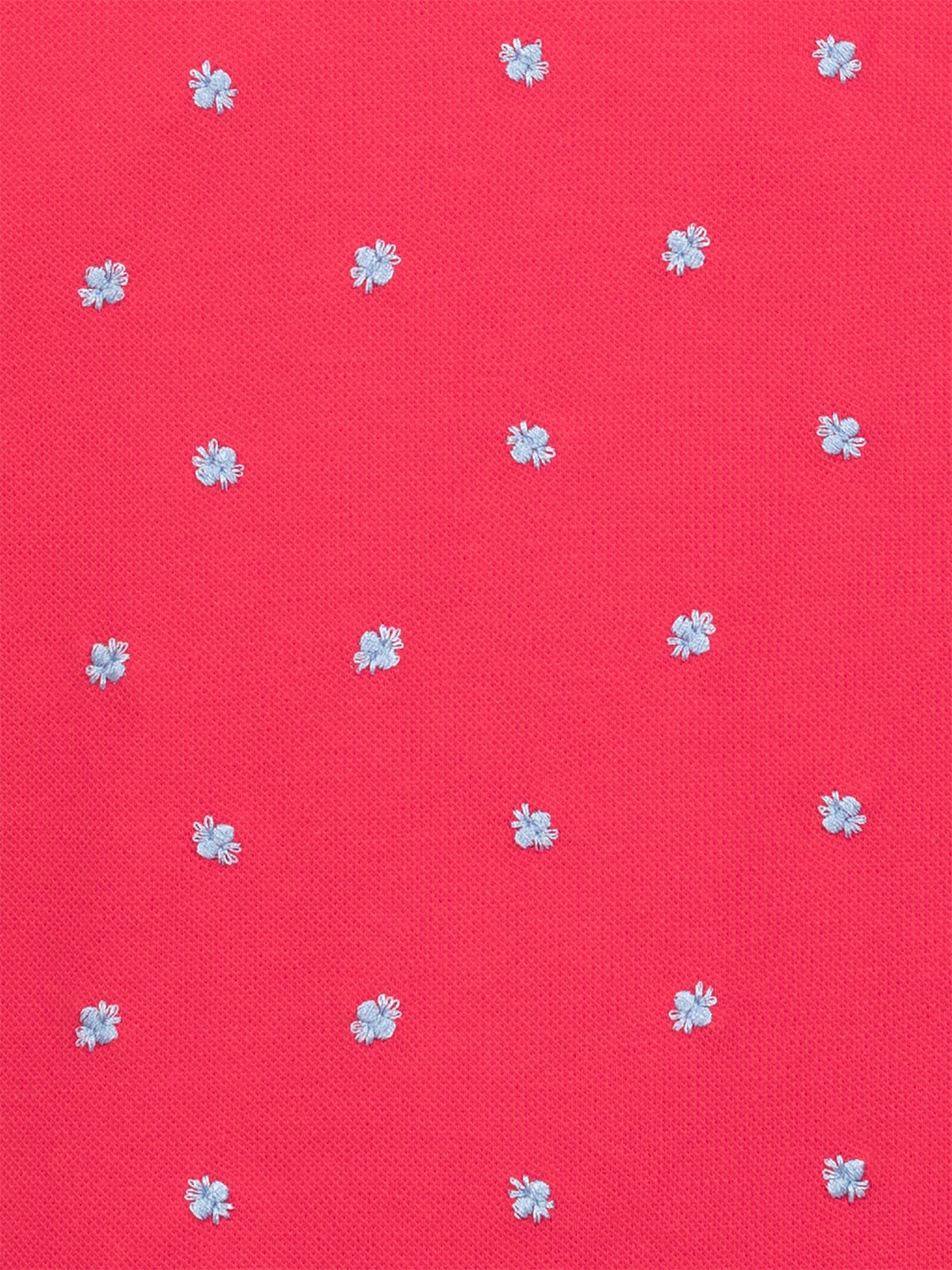 Pleamle Herren Polo BW Pique Elasthan Viva Magenta