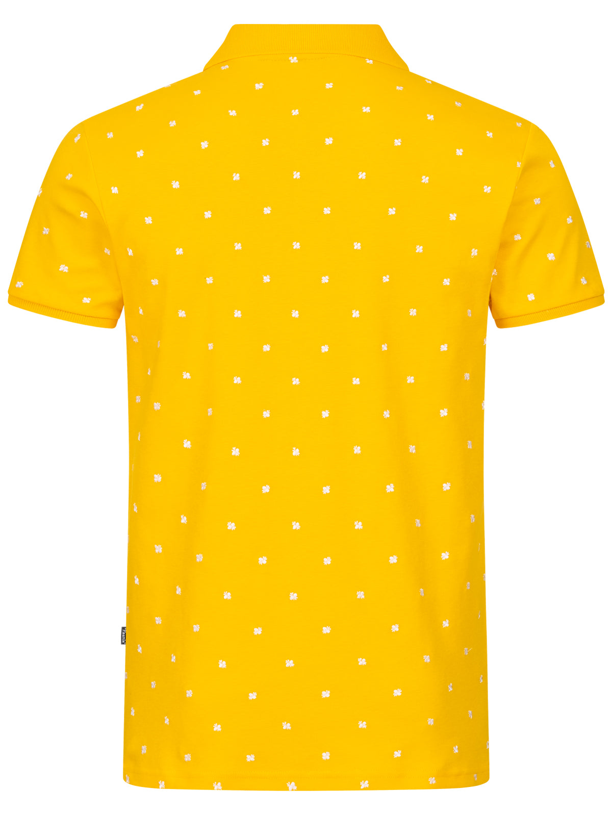 Pleamle Herren Polo Kurzarm Gelb