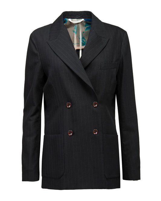 Damen Jacke Pinestripe Double Blazer