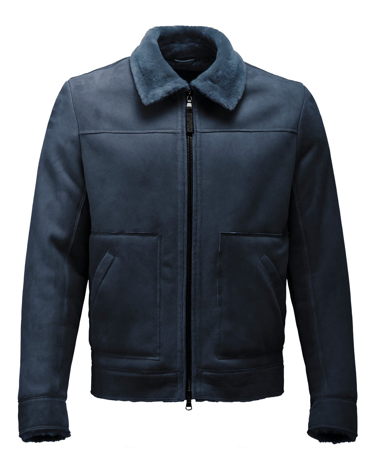 Light Shearling Bomber