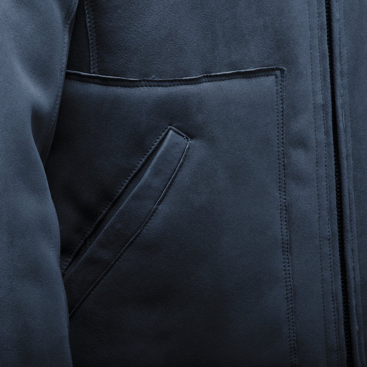 Light Shearling Bomber