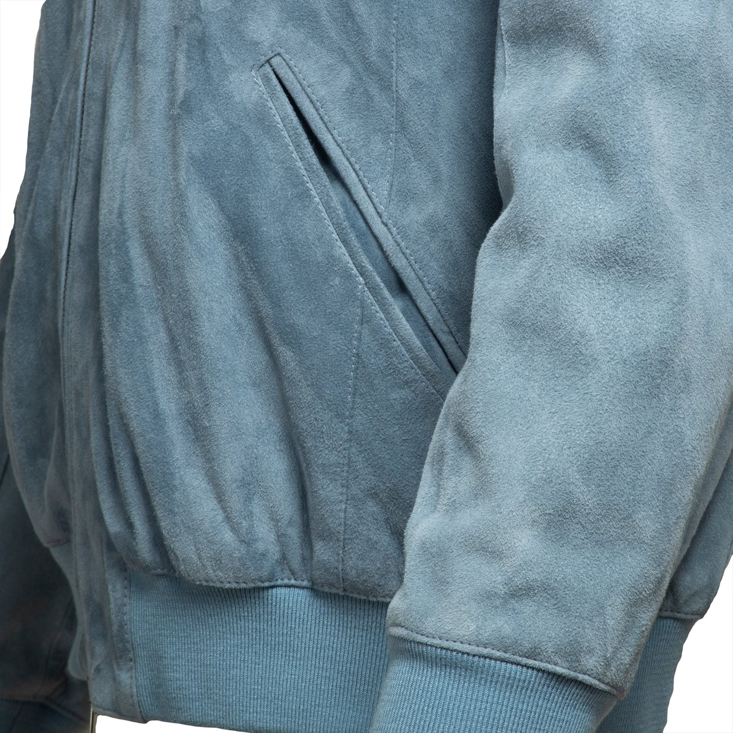 Herren Vintage Suede Bomber