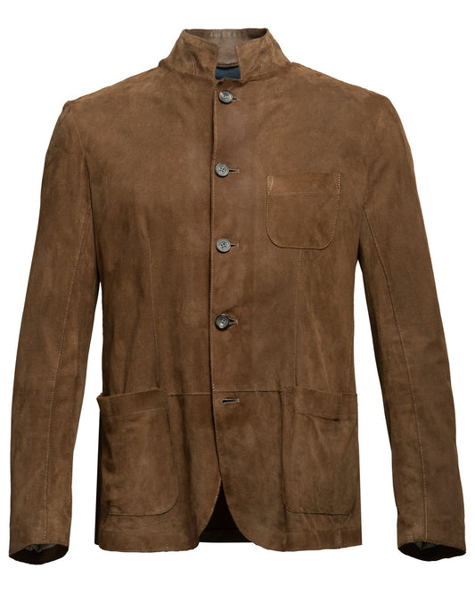 Weber + Weber Herren Vintage Suede Blazer