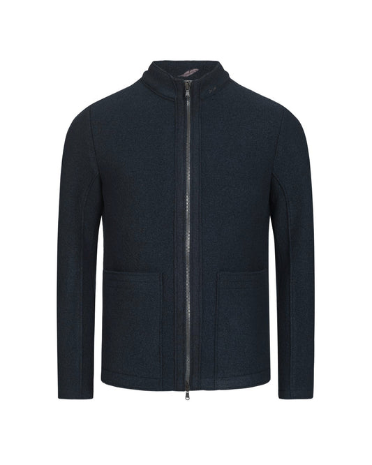 Weber+Weber Herren Jacket Black Brown