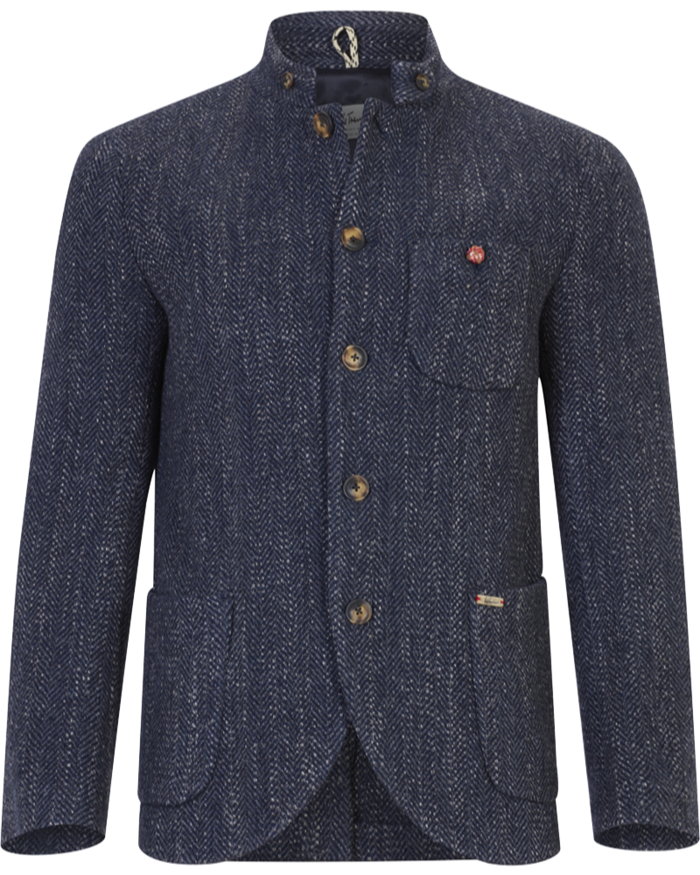 Luis Trenker Fischgrat Blazer Lusandro