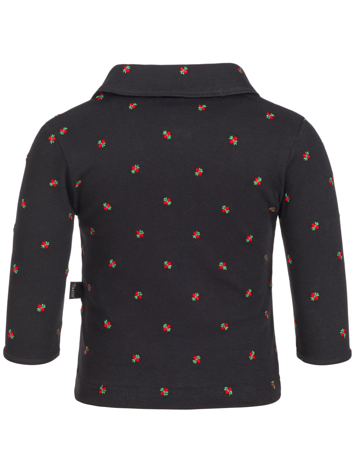 Baby Polo Langarm Original Schwarz
